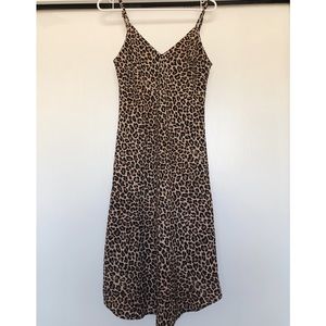 Audrey 3+1 Leopard Print Maxi Dress